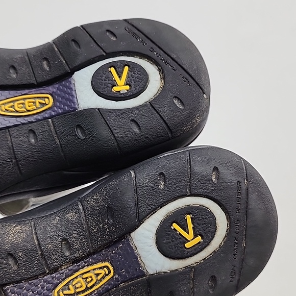 KEEN Women's Saratoga Leather Mule Slip On Shoes Stone Closed Toe Size 6.5M - Picture 11 of 14